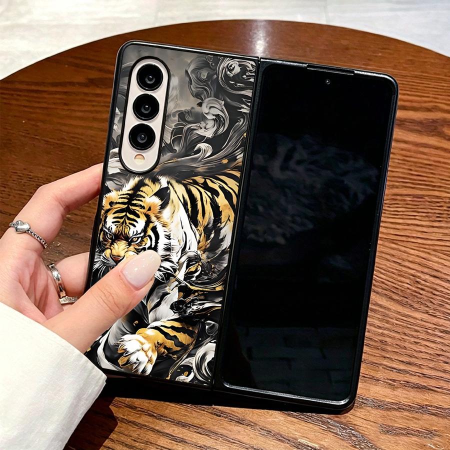 Phone Cases Z Fold 5 - Ukiyo E Tiger Phone Cover Case