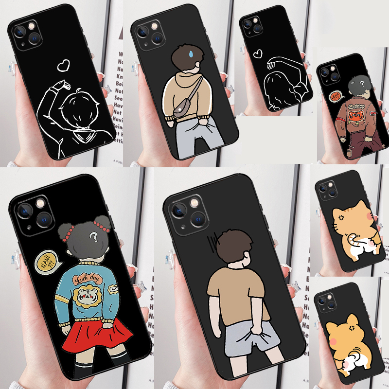 Cartoon Couple Love Boy Girl P - огляд і ціна Phone Cases Xr Boys