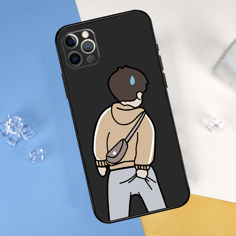 Cartoon Couple Love Boy Girl P - огляд і ціна Phone Cases Xr Boys