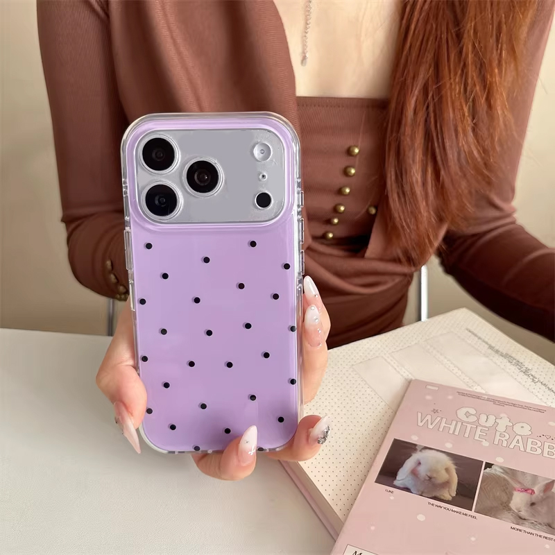 Korean Ins Girl Simple Purple  - огляд і ціна Phone Cases Y2K