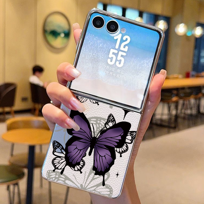 Purple Butterfly PU Leather Ph - огляд і ціна Phone Cases Z Fold 5