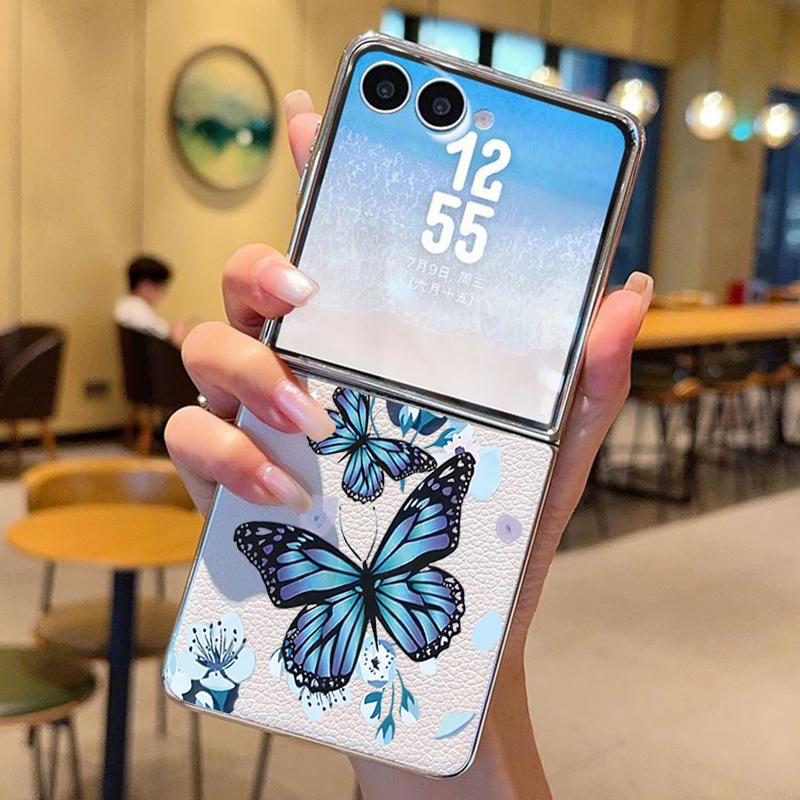 Purple Butterfly PU Leather Ph - огляд і ціна Phone Cases Z Fold 5