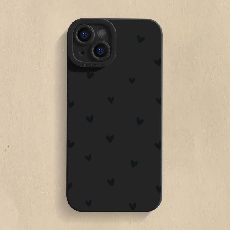 Black Love Heart Protector Pho - огляд і ціна Phone Cases For Samsung S22