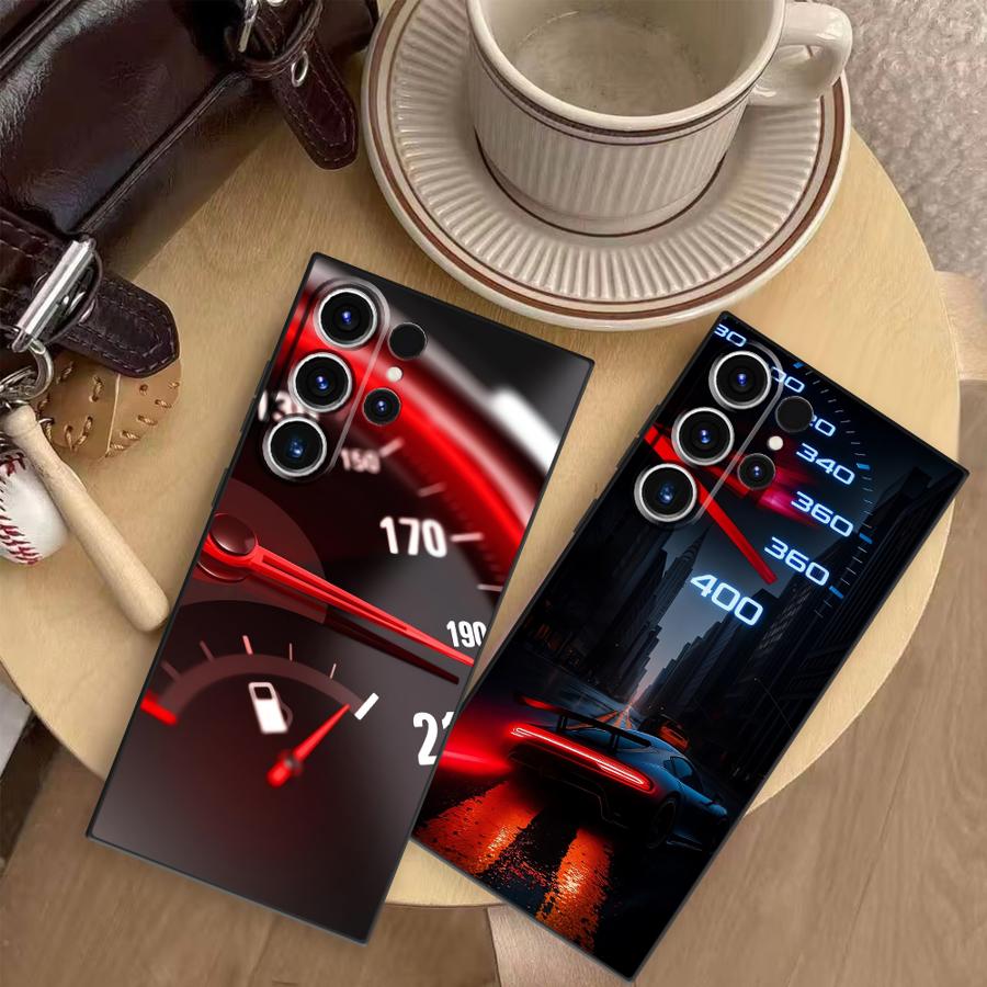 Red Car Gauge Case for Samsung - огляд і ціна Phone Cases For Samsung S22