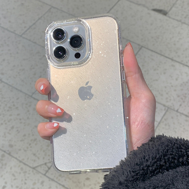 Transparent Simple Glitter Pho - огляд і ціна Phone Cases Y2K