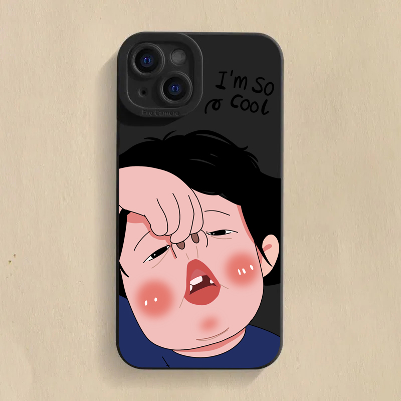 Cartoon Funny Boy Girl Couple  - огляд і ціна Phone Cases Xr Boys