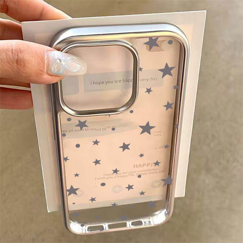 Y2K Stars Fashion Clear Cases  - огляд і ціна Phone Cases Y2K