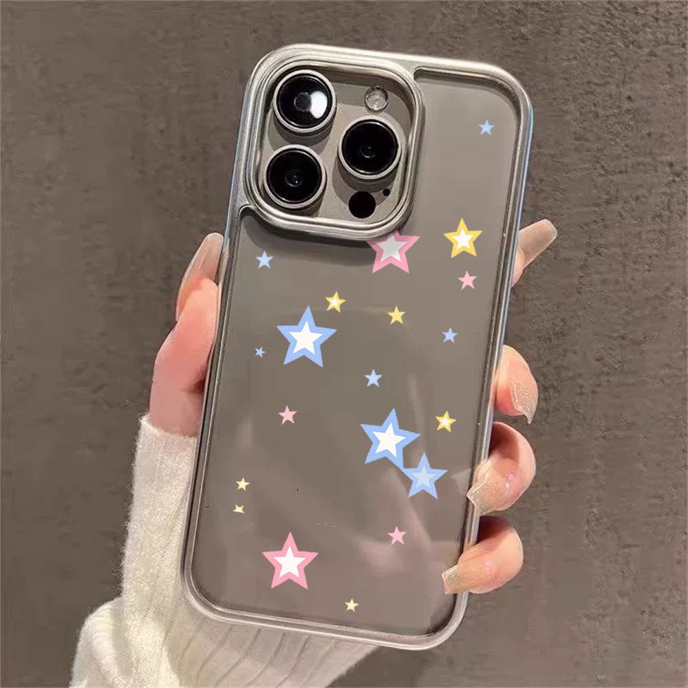 Y2K Stars Fashion Clear Cases  - огляд і ціна Phone Cases Y2K